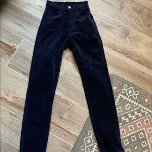 navy blue corduroy brandy jeans!